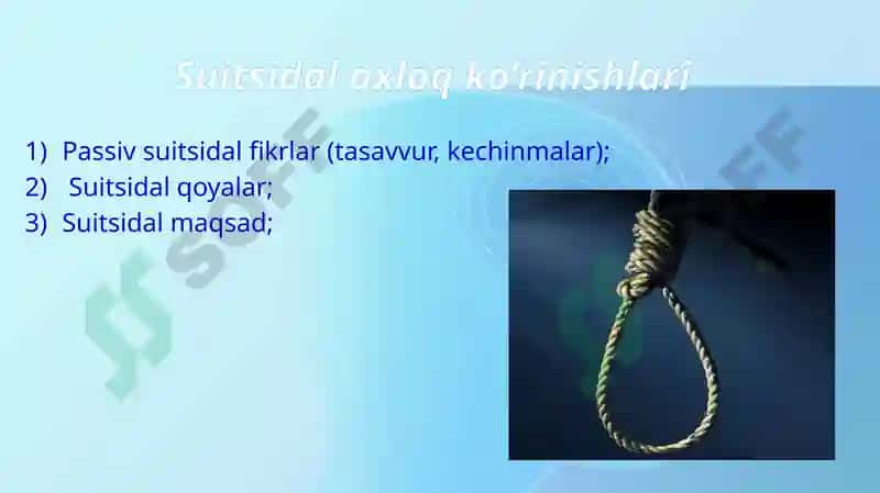 SUITSIDAL AXLOQ 4