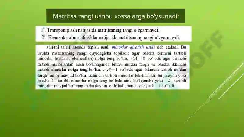 Matritsa Rangi 4
