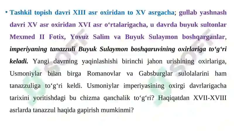 Usmoniylar Davlati 4