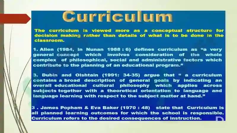Syllabus and curriculum design for Second language learning 4