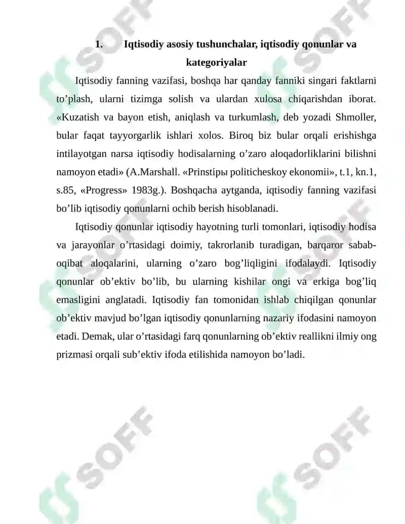 Iqtisodiy nazariyasi fanidan iqtisodiy hodisalar va jarayonlarni o'rganish usullari 4