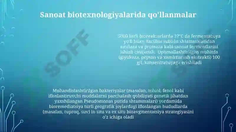 Bioremediasiya ifloslantiruvchi moddalarni parchalash 4