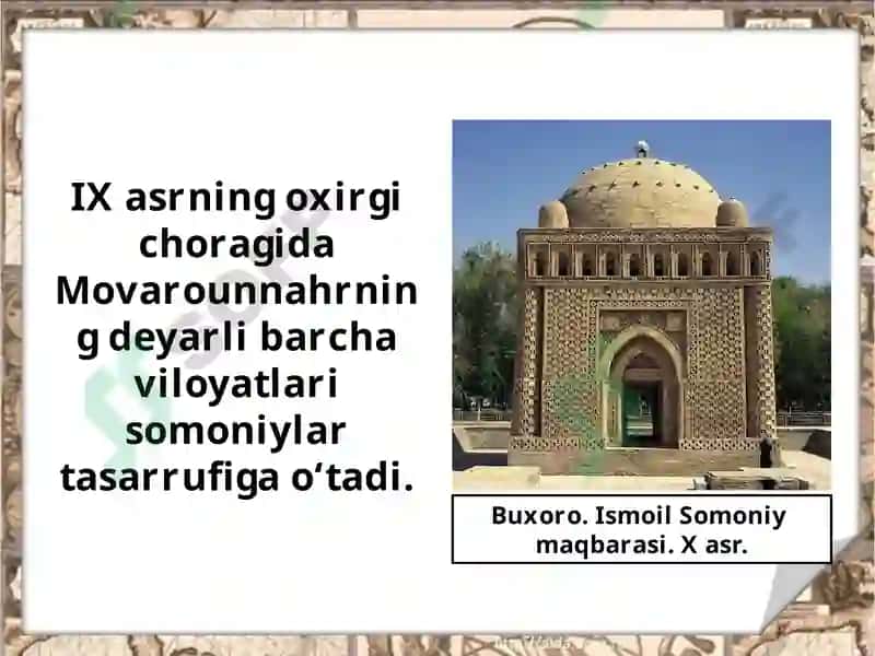 Somoniylar davlati 4
