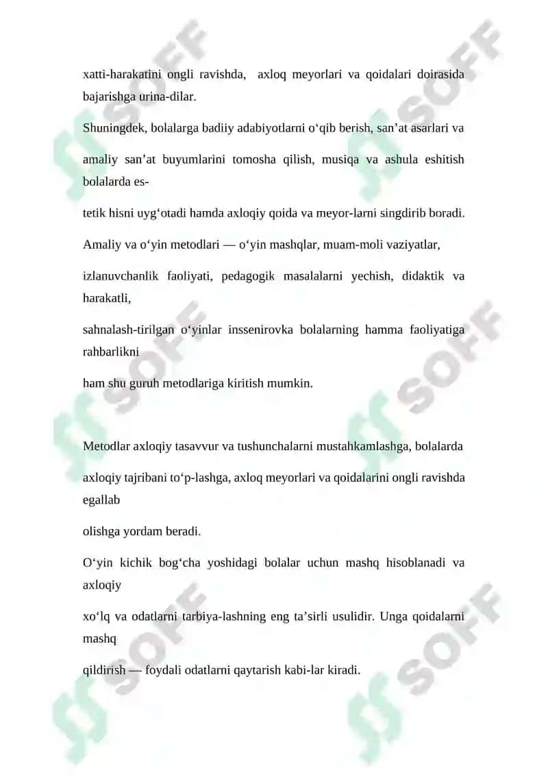 Zamonaviy axloqiy tarbiyaning yutuqlari va kamchiliklari 4