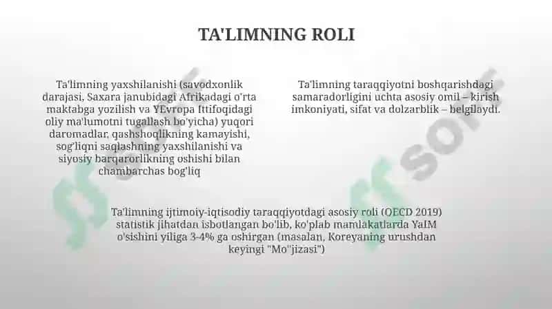 Rivojlanishning asosiy qonunlari 4