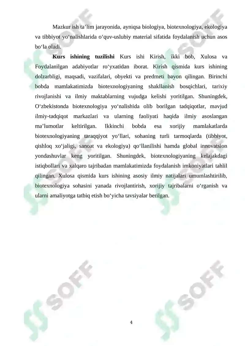 Biotexnologiyada rivojlanish tarixi va istiqbollari 4
