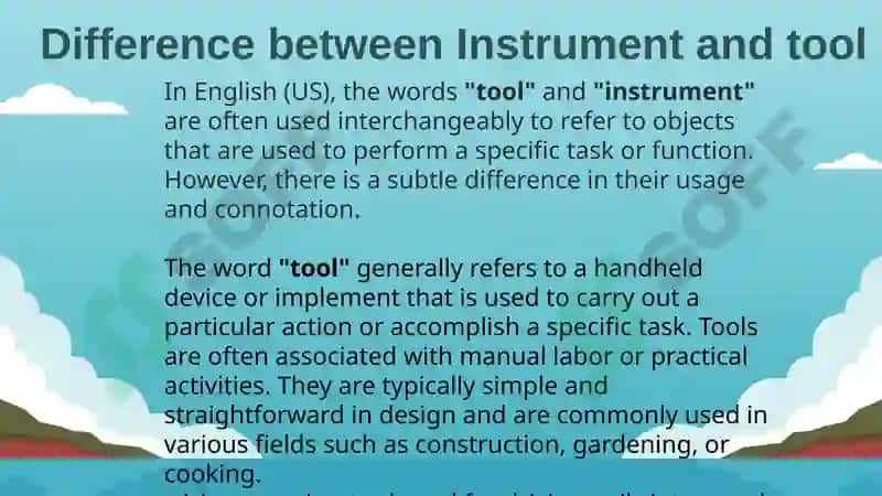 Lesson5.instruments and tools 4