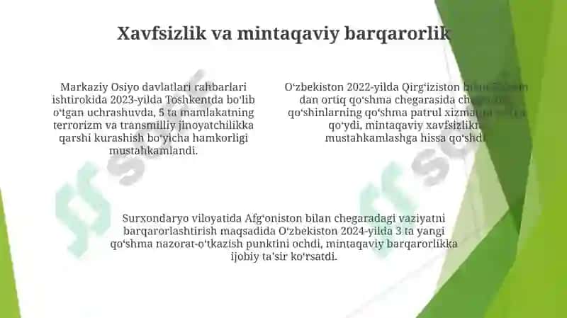 Markaziy Osiyo Davlatlari bilan Hamkorlikning Geografiyasi 4