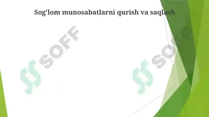 Muloqat va shaxslararo munosabatlar psixalogiyasi 4