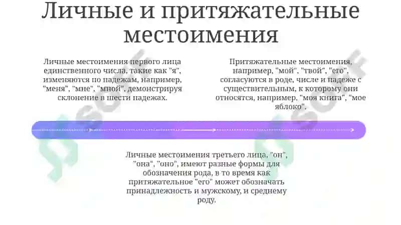Определение и классификация местоимений 4