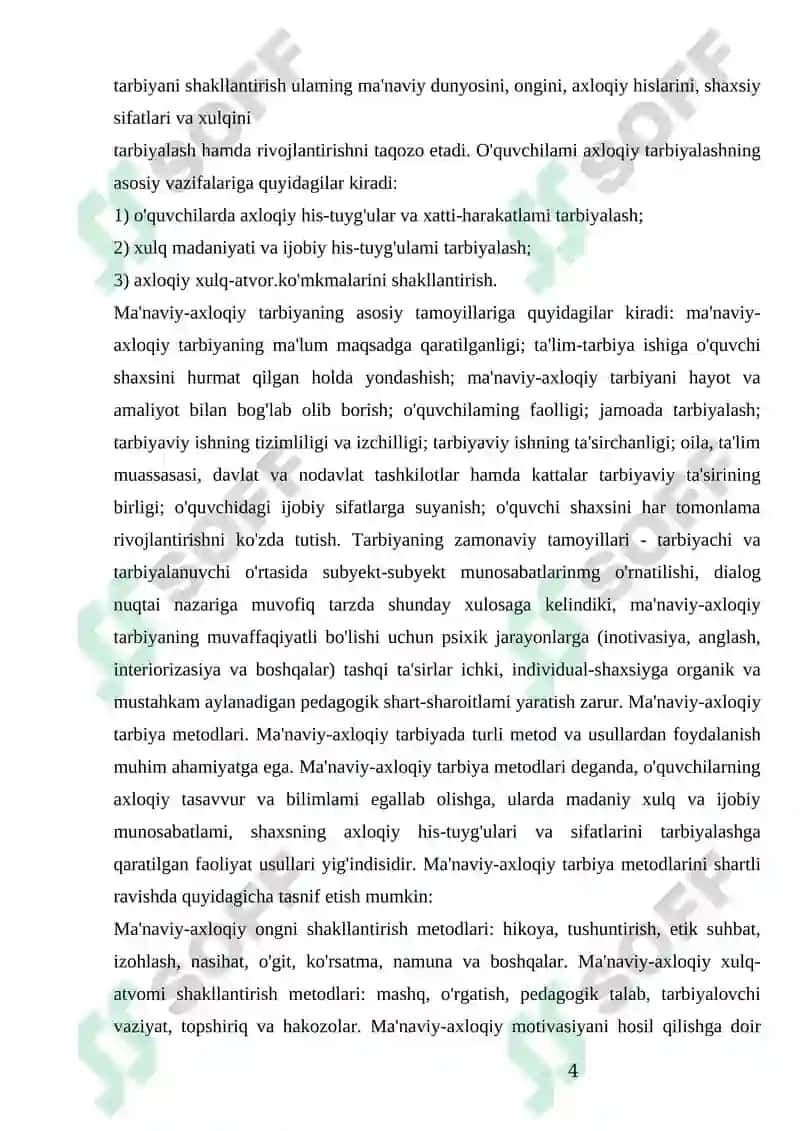 Oʻquvchilarni manaviy axloqiy tarbiyalash 4