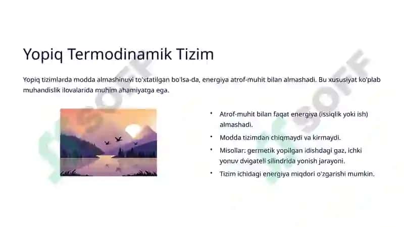 Termodinamik-Tizimlar-Ochiq-Yopiq-va-Izolatsiyalangan-Tizimlar 4