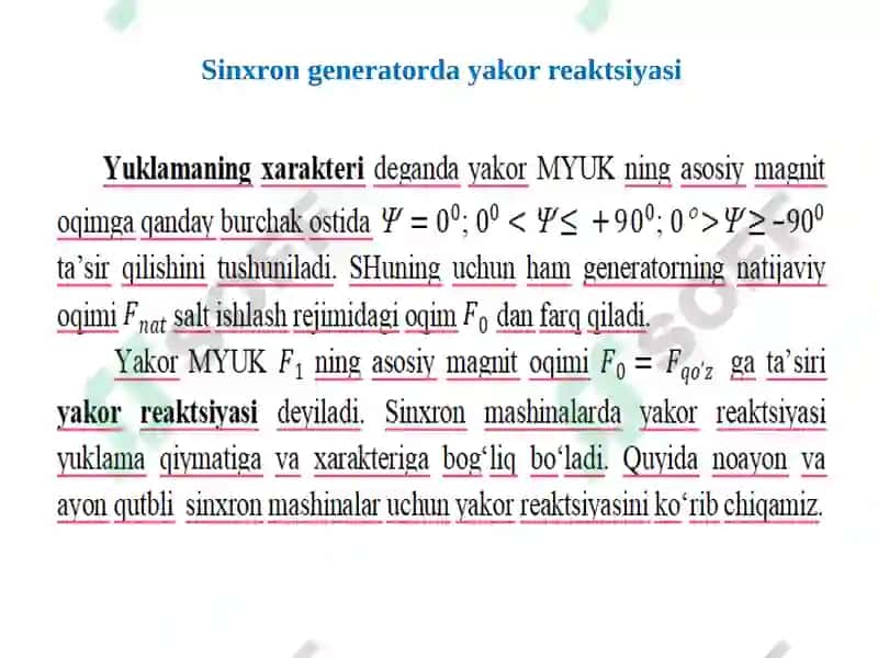 Sinxrоn Generatоr 4