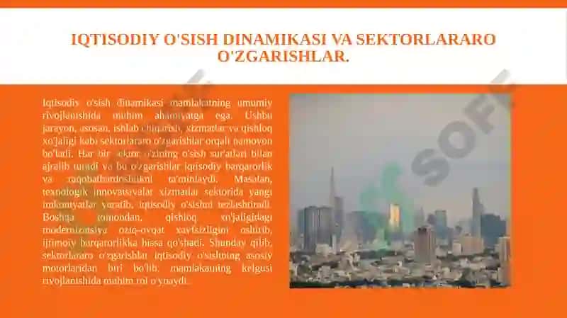 Yalpi ichki mahsulotning tarkibi o'zgarishlari tahlili 4