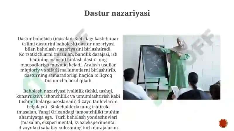 Evalutsion nazariya faniga kirish 4