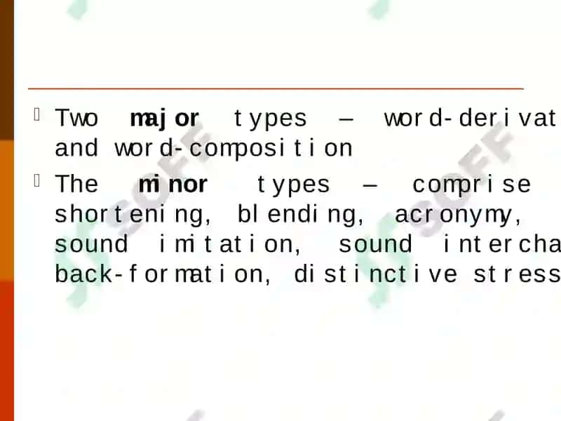 THE WORD-FORMING SYSTEM OF ENGLISH 4