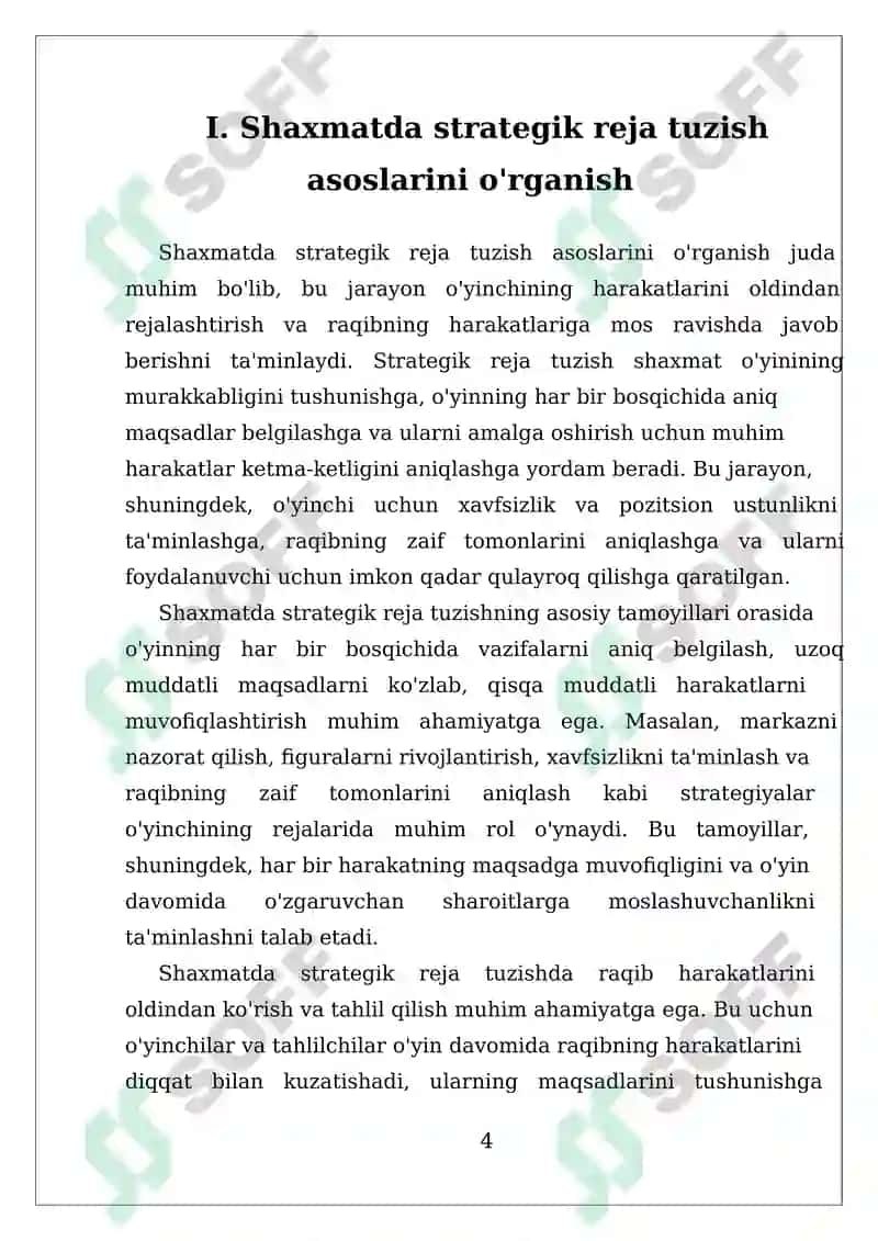 Shaxmat reja tuzish 4