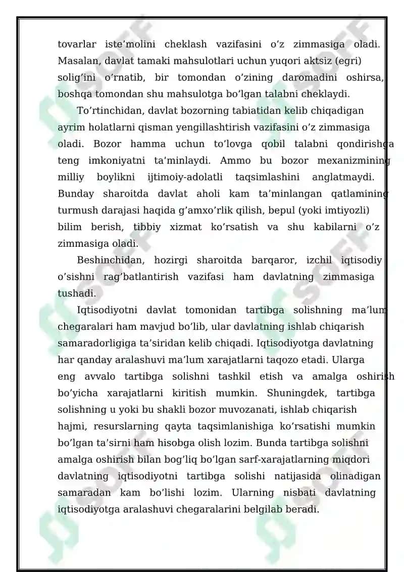 IQTISODIYOTNI TARTIBGA SOLISHDA MONETARISTIK NAZARIYA VA SIYOSAT 4