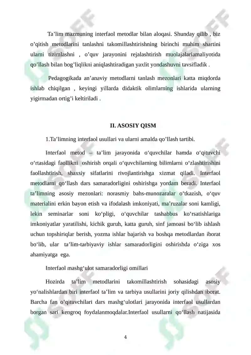 Ta'limning Interfaol Usullari 4