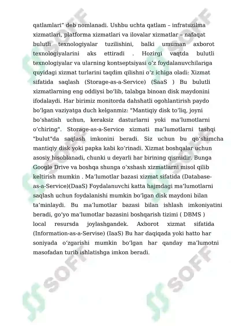 Bulutli Joylashtirish Modellari 4