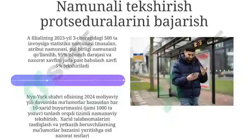 Auditda tanlab tekshirish uslubi 4