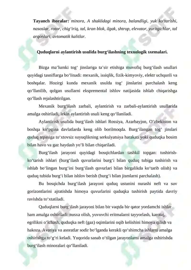 Burmalar va Burma hosil qiluvchi harakatlar 4