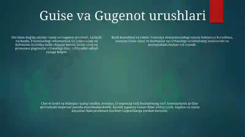 Diniy urushlar 4