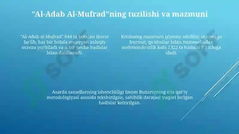 Al-Adab Al-Mufrad 4