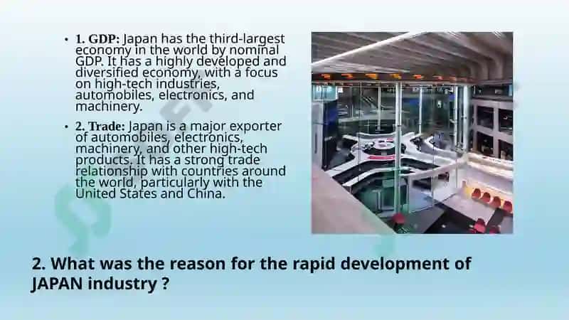 The economics of JAPAN 4