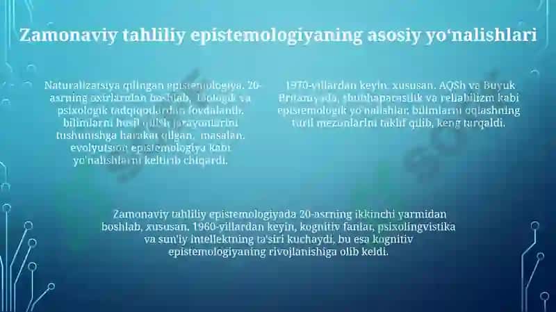 Analitik falsafaning vujudga kelishi 4