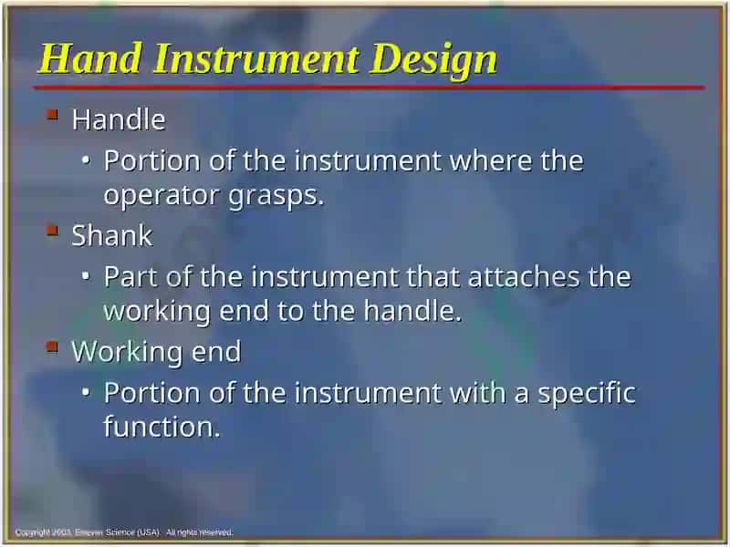 Dental Hand Instruments 4