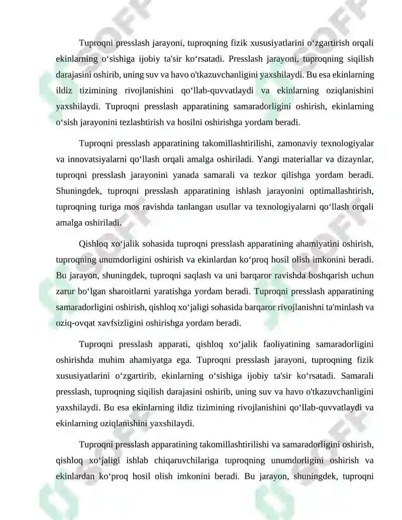 Tuproqni presslash apparati 4