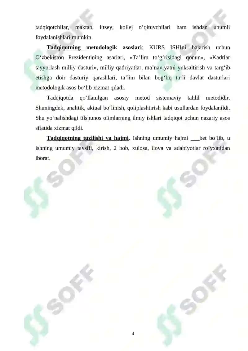 Lugʻat tuzish tamoyillari 4