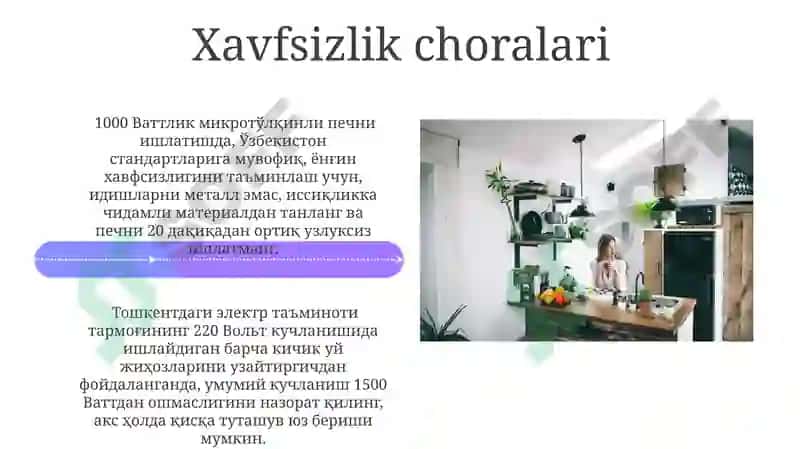 Oshxona maishiy texnikalari bilan jihozlash 4