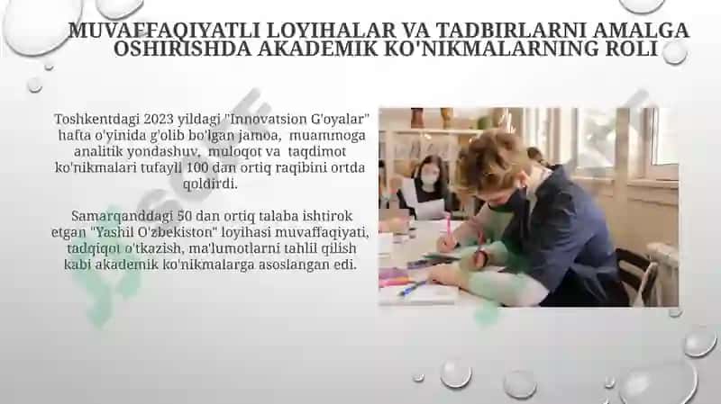 Akademik ko'nikmalar 4