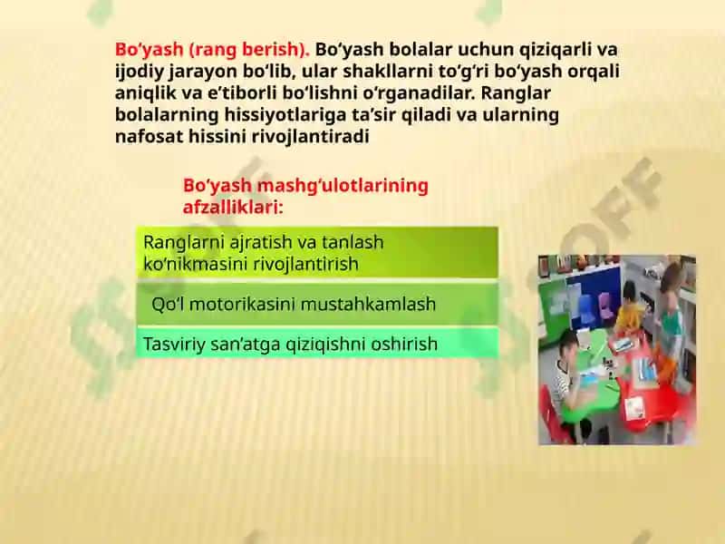 Tasviriy faoliyat turlari 4