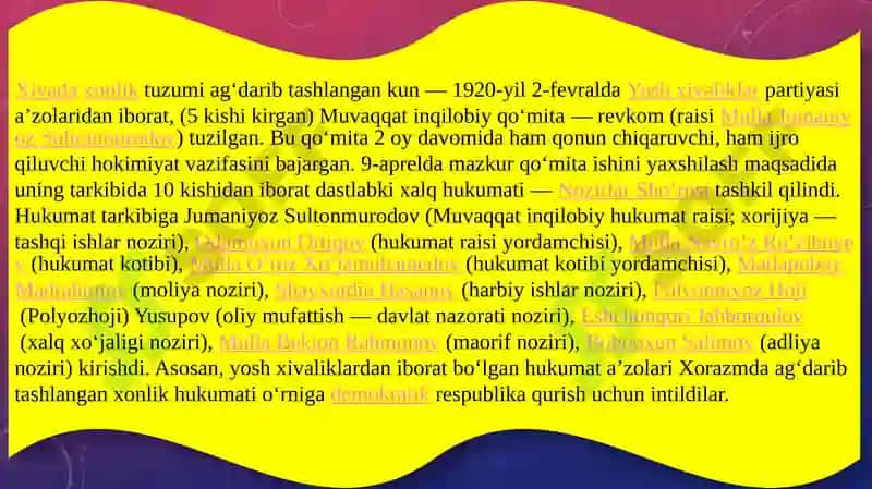XXSR va BXSRning tashkili 4