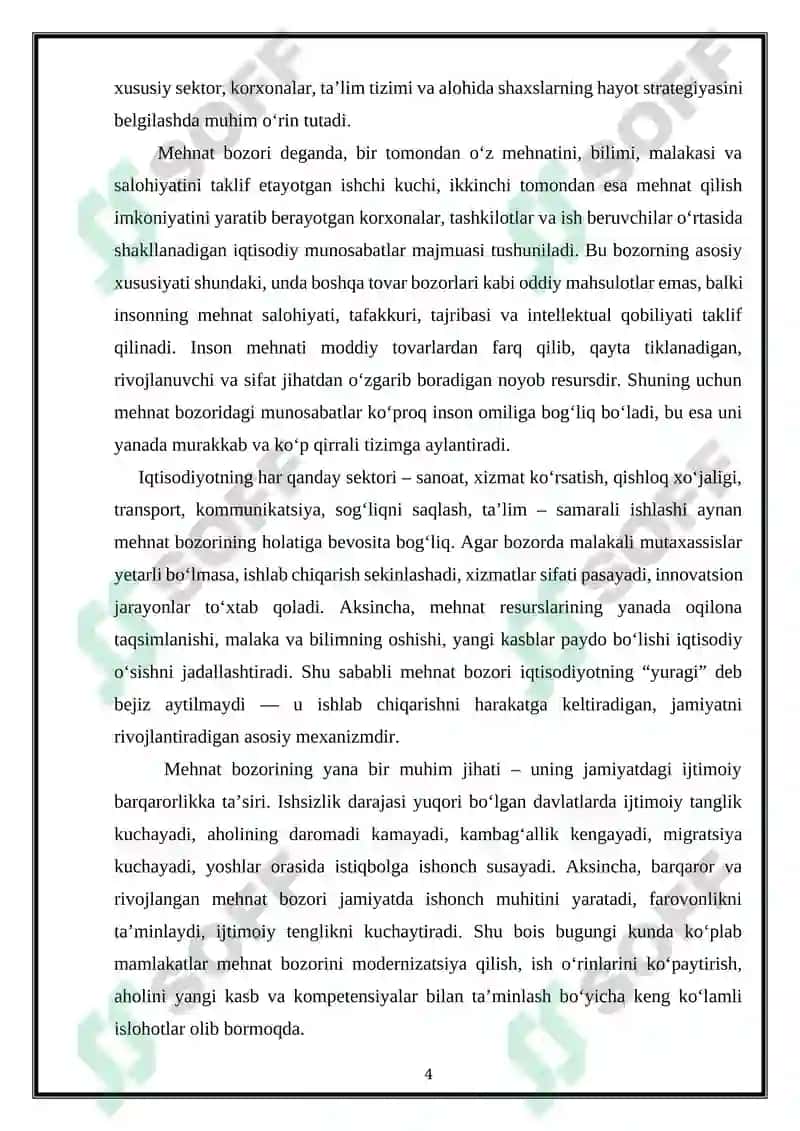 Mehnat bozorini rivojlantirishda marketing tatqiqotlaridan foydalanish 4