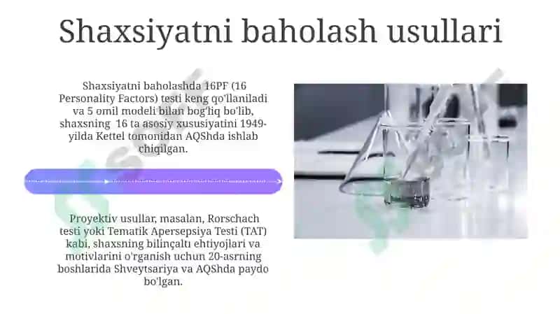 Shaxsni tadqiq etishning bosqichlari 4