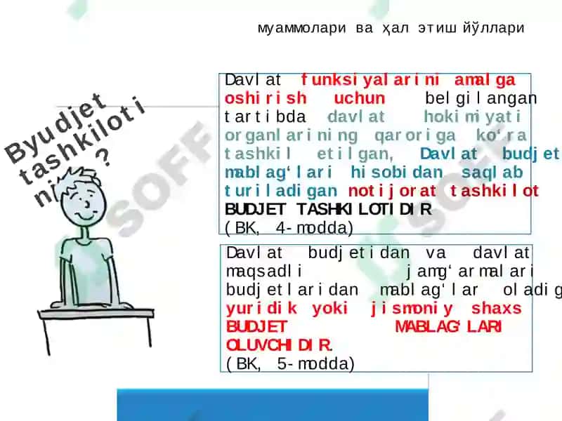 Xarajatlar smetasi va shtatlar jadvalilari 4