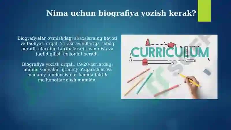 Tarjimai hol yozish tartibi va talablari 4