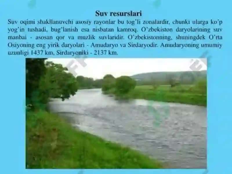 Yerning suv resurslari 4