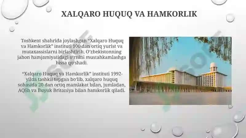 Zamonaviy Oʻzbekiston huquq sistemasi 4