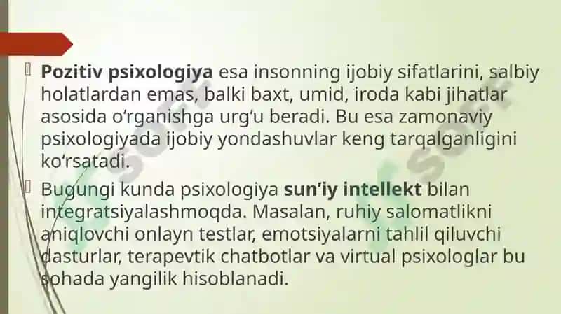 Psixologiyaning zamonaviy tendensiyalari Geshtalt psixologiyasining mazmuni va mohiyati 4