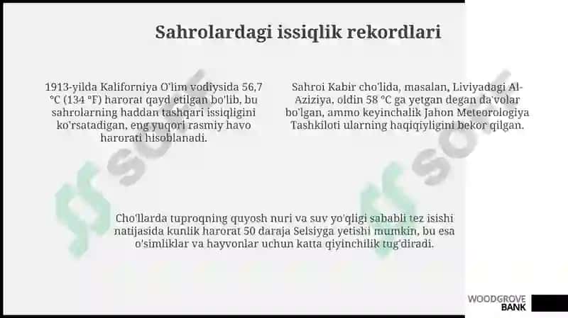 Sayyoramizdagi issiq joylar 4