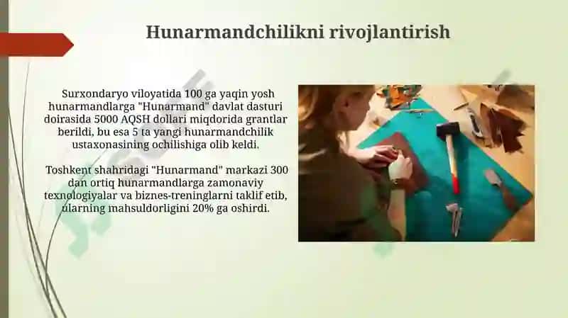 Hunarmandchilikning Zamonaviy Ko'rinishlari 4