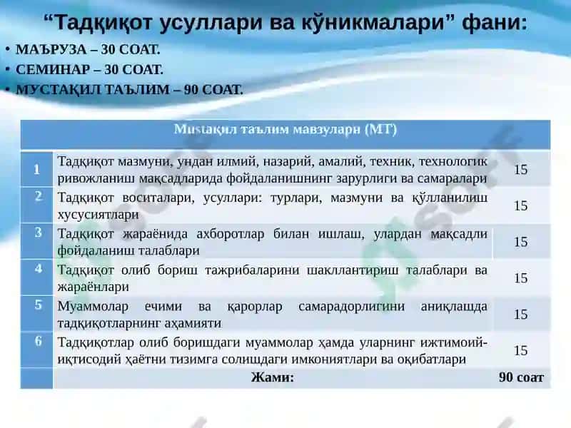 Тадқиқот Усуллари 4