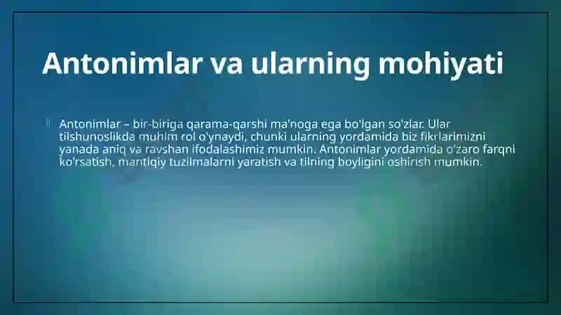 Soʻzlarning shakli va tuzilishi 4