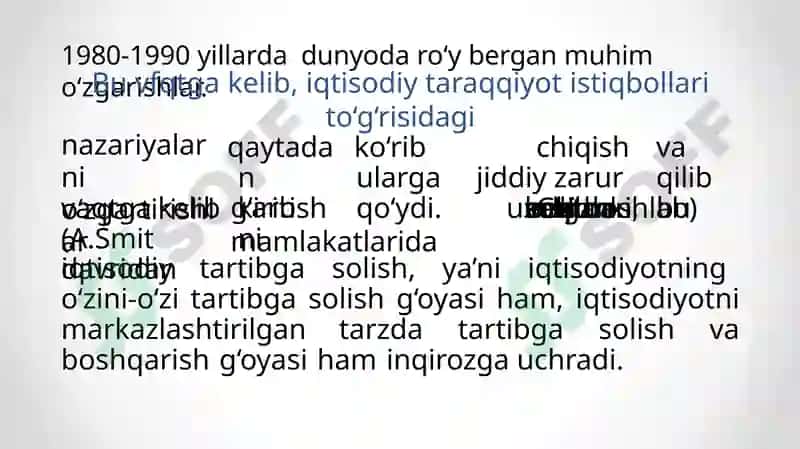 Bozormunosabatlariga o‘tishning milliy modeli: evolyutsiyasi, xususiyatlari va ustuvor yo‘nalishlari 4