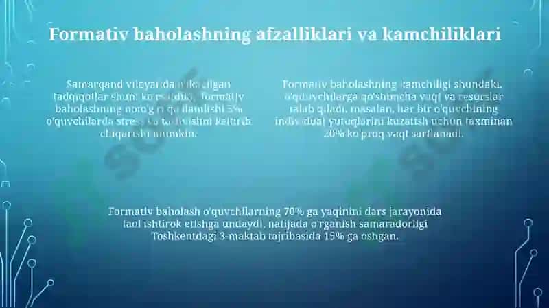 Formativ va summativ baholash usullari 4